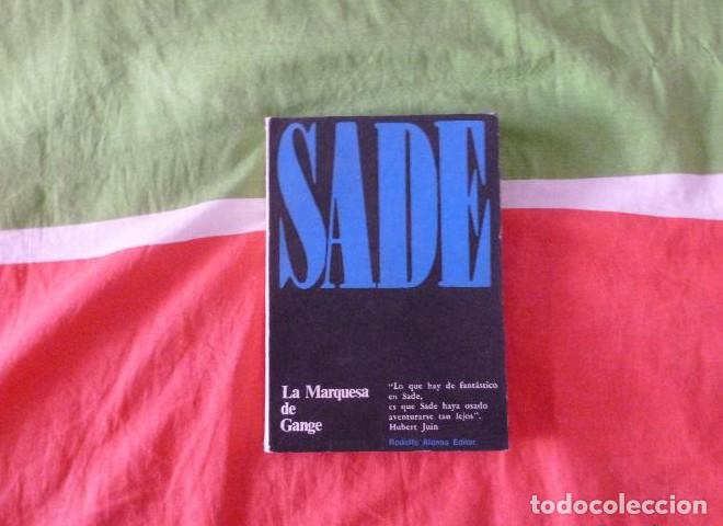 B&uuml;cher: LA MARQUESA DE GANGE. SADE. RODOLFO ALONSO. ED. 1963 234pp -