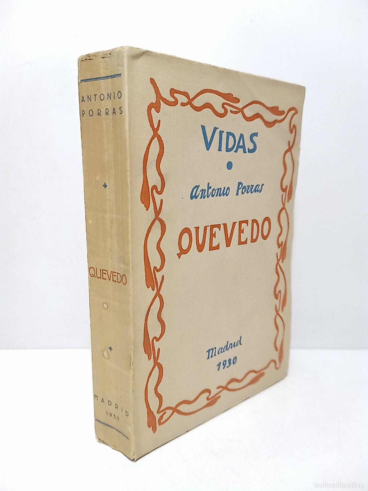 Libros: PORRAS, Antonio - Quevedo - Foto 1