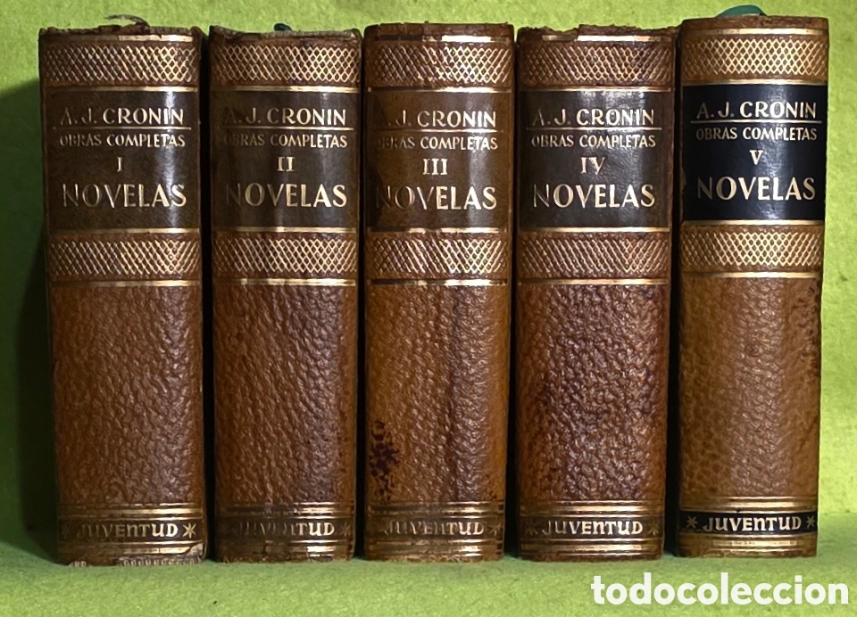 Libros: Novelas A J CRONIN OBRAS COMPLETAS 5 VOL - Foto 1