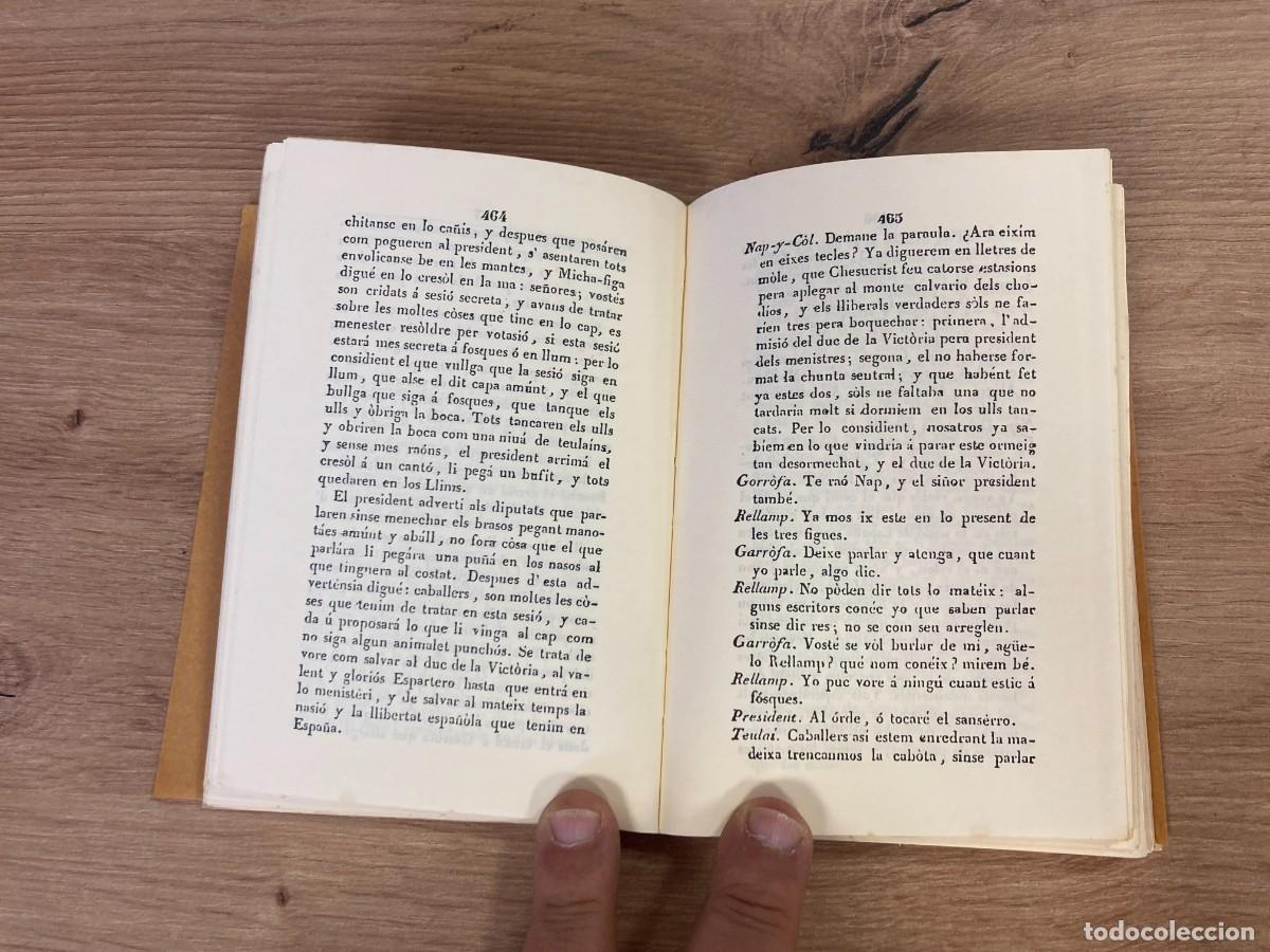 Libros: El M&oacute;le 1840 n&uacute;mero 1 Semanari lliberal facs&iacute;mil - Foto 6