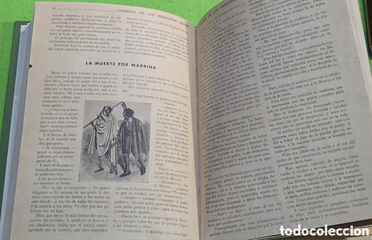Libros: Cuentos de los hermanos grimm. Ed sopena.1942 - Foto 7