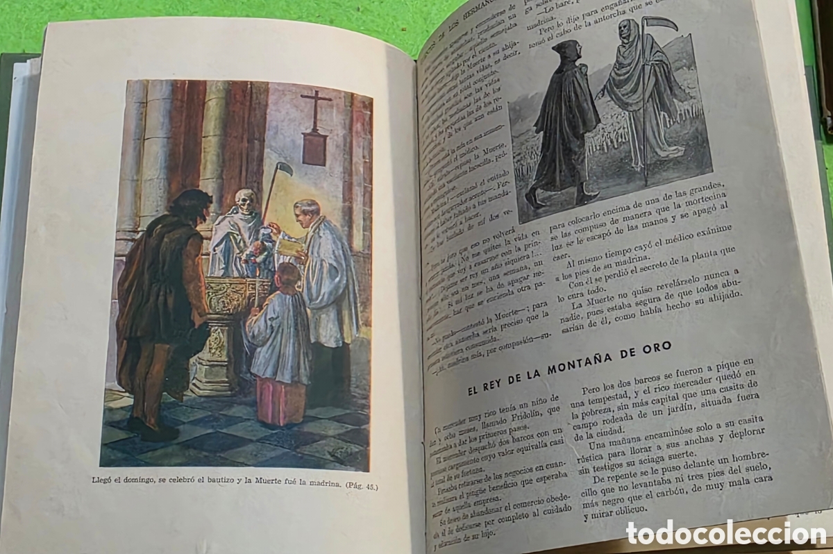 Libros: Cuentos de los hermanos grimm. Ed sopena.1942 - Foto 8