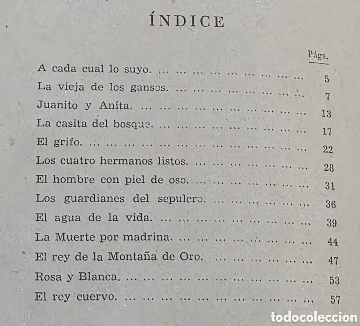 Libros: Cuentos de los hermanos grimm. Ed sopena.1942 - Foto 9