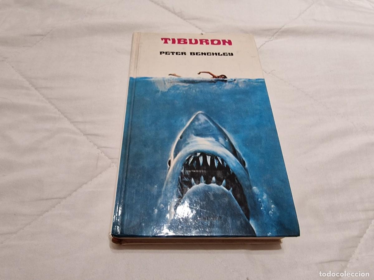 Libros: Lote 2595. Libro &rdquo;Tibur&oacute;n&rdquo; de Peter Benchley, editorial Pomaire - Foto 1