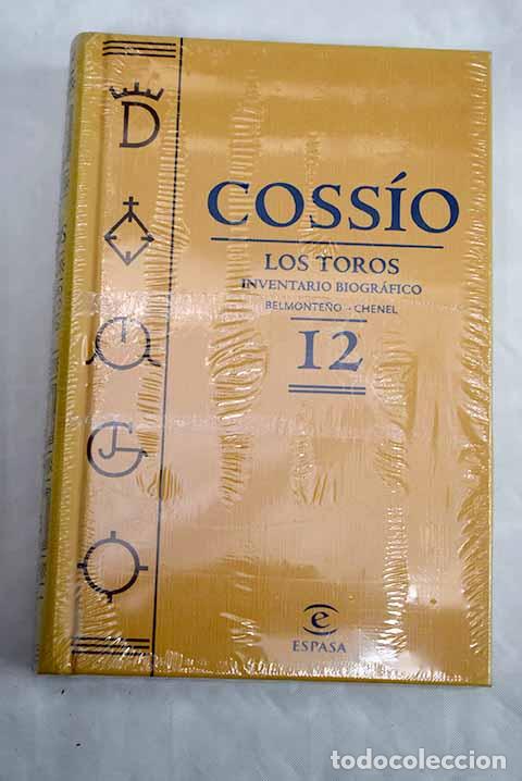 Libros: Coss&iacute;o: los toros, tomo XII.- Coss&iacute;o, Jos&eacute; Mar&iacute;a de - Foto 1