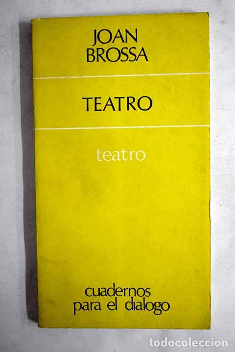 Libros: Teatro: Brossa, Joan.- Brossa, Joan - Foto 1
