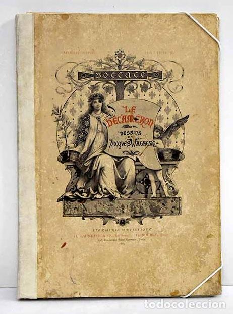 Libros: Le Decameron, premiere journee: dessins de Jacques Wagrez.- Boccace - Foto 1
