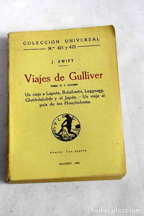 Libros: Viajes de Gulliver, tomo II.- Swift, Jonathan - Foto 1
