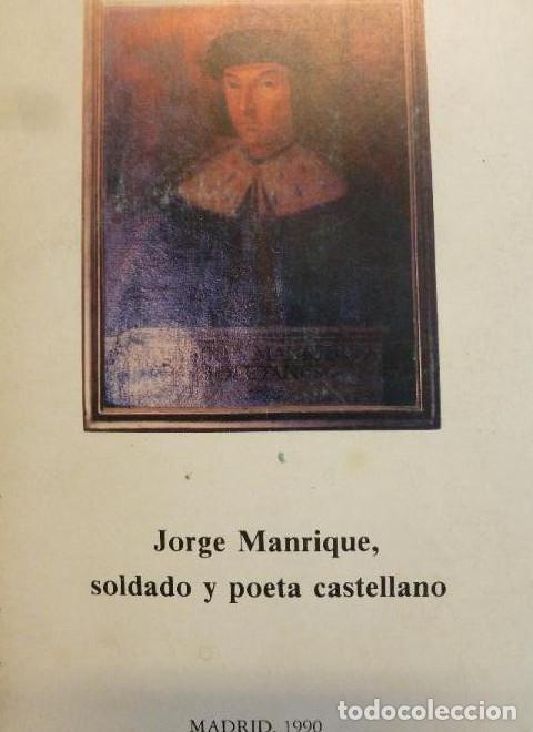 Libri di seconda mano: Jorge Manrique, D. Jorge Juan Guill&eacute;n Salvetti, Asamblea Amistosa Literatura, buen estado -