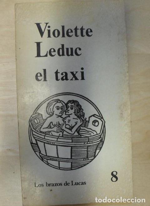 Libros: El taxi Violette Leduc Publicado por Premia Editora (1982) 71pp -