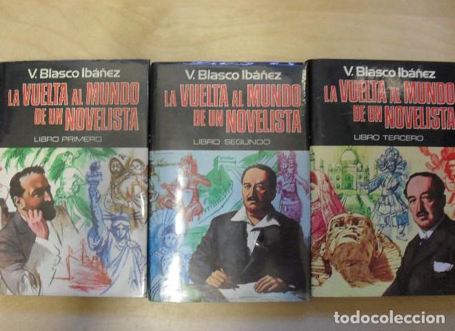 Livros em segunda m&atilde;o: La vuelta al mundo de un novelista (3 vol.) - Vicente Blasco Iba&ntilde;ez