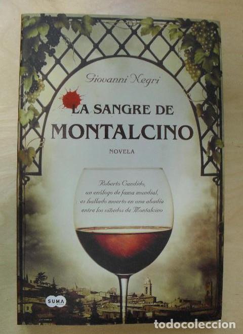 Libros: La sangre de Montalcino: Roberto Candido, un en&oacute;logo de fama mundial, aparece asesinado en la abad&iacute;a
