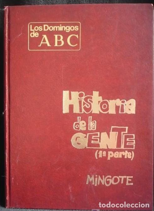 Libros: HISTORIA DE LA GENTE. 1 PARTE. MINGOTE. LOS DOMINGOS ABC. -