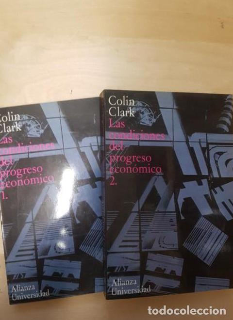 Libros: Las condiciones del progreso econ&oacute;mico (1 y 2) - Colin Clark - Foto 1