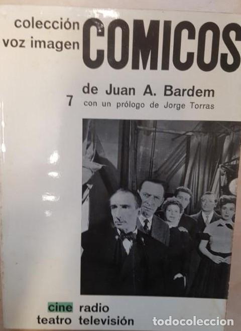 Libros: CINE COLECCI&Oacute;N VOZ IMAGEN. COMICOS JUAN A. BARDEM -