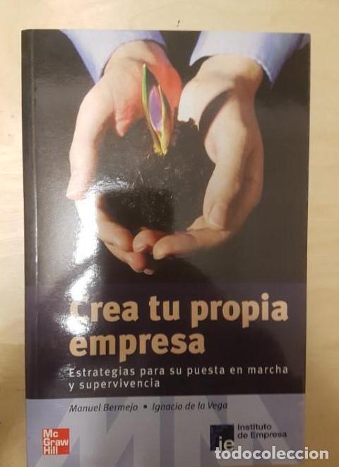 Libros: Crea tu propia empresa - 9788448139599 - Manuel Bermejo