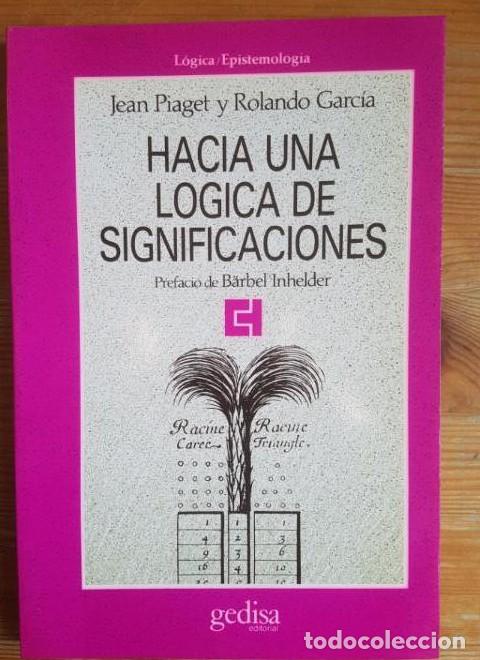 Livros em segunda m&atilde;o: HACIA UNA LOGICA DE SIGNIFICACIONES - Jean Piaget