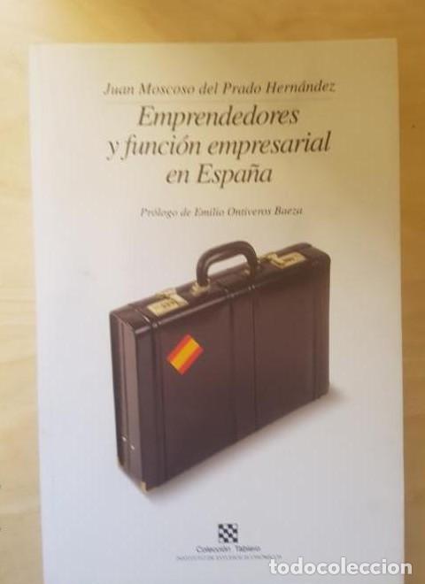 Livros em segunda m&atilde;o: Emprendedores y funci&oacute;n empresarial en Espa&ntilde;a (Tablero) - Juan Moscoso del Prado Hern&aacute;ndez