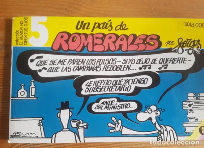 Livres: Un pa&iacute;s de Romerales, por Forges Forges, Antonio Fraguas de Pablo El jueves 1986 95pp -