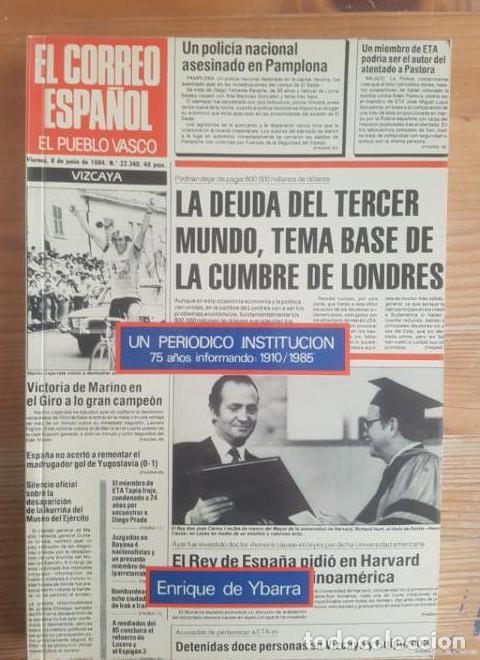 Livros em segunda m&atilde;o: EL CORREO ESPA&Ntilde;OL - EL PUEBLO VASCO. UN PERIODICO INSTITUCION (1910 - 1985). - Enrique de. YBARRA