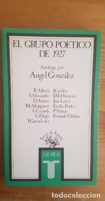 Libros: Grupo poetico de 1927 : antologia - Varios autores
