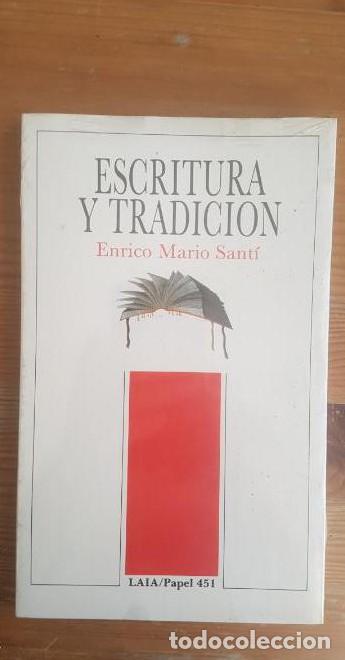 B&uuml;cher: Escritura y tradicion - Sant&eacute; Enrico Mario