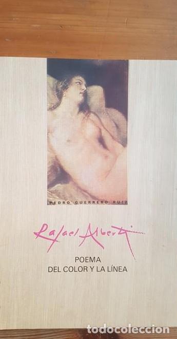 B&uuml;cher: POEMA DEL COLOR Y LA LINEA PEDRO GUERRERO RUIZ EL TALLER MURCIA (1989) 146pp -