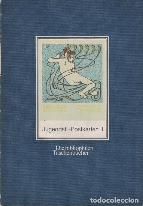 Libros: JUGENDSTILPOSTKAQRTEN II. (80 Postales Art Nouveau antiguas) - Lebeck. Robert,