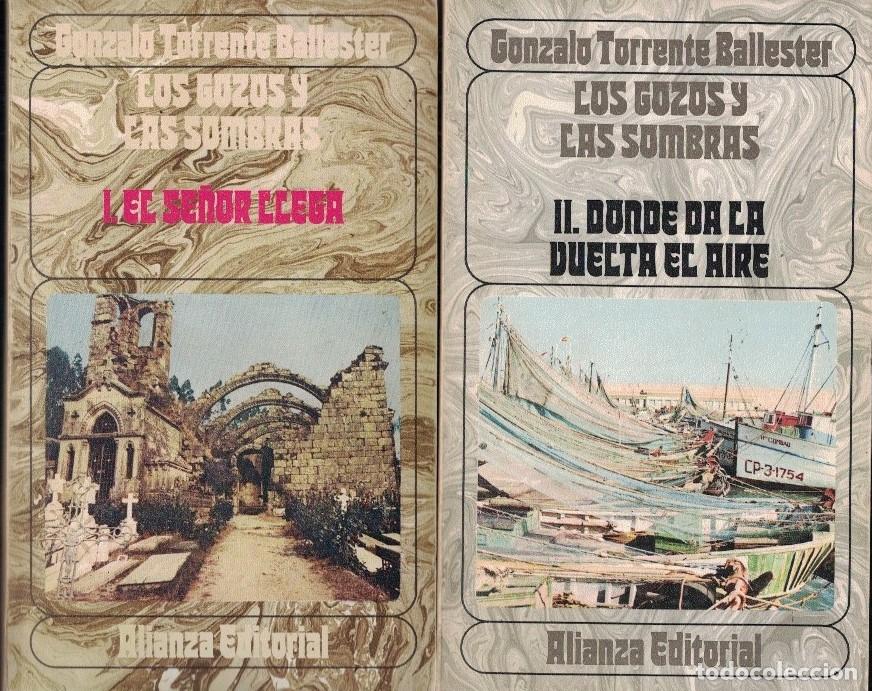 Libros: LOS GOZOS Y LAS SOMBRAS. 3 Vol&uacute;menes. - Torrente Ballester. Gonzalo,