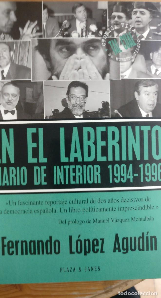 B&uuml;cher: En el laberinto: diario de interior, 1994-1996 L&oacute;pez Agud&iacute;n, Fernando Plaza & Jan&eacute;s. 1996 311pp -