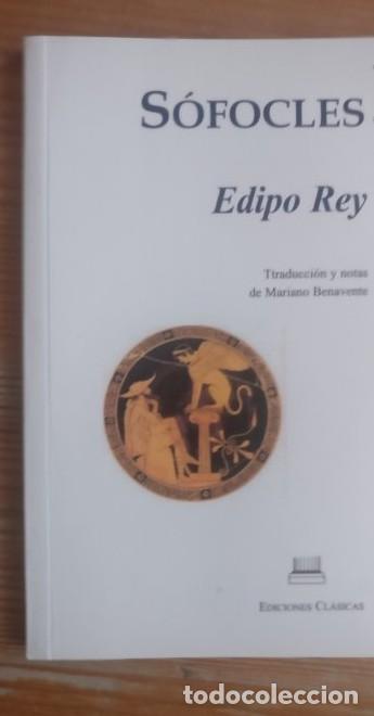 Libros: EDIPO REY. S&Oacute;FOCLES. EDICIONES CL&Aacute;SICAS 2009 63pp - - Foto 1