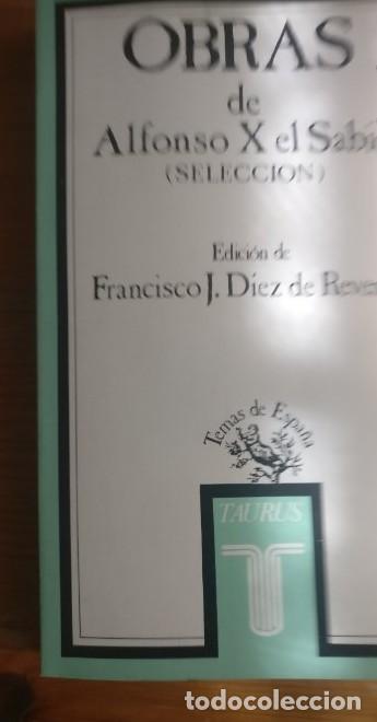 Libri di seconda mano: Alfonso X : obras : (seleccion) - Rey De Castilla Alfonso X