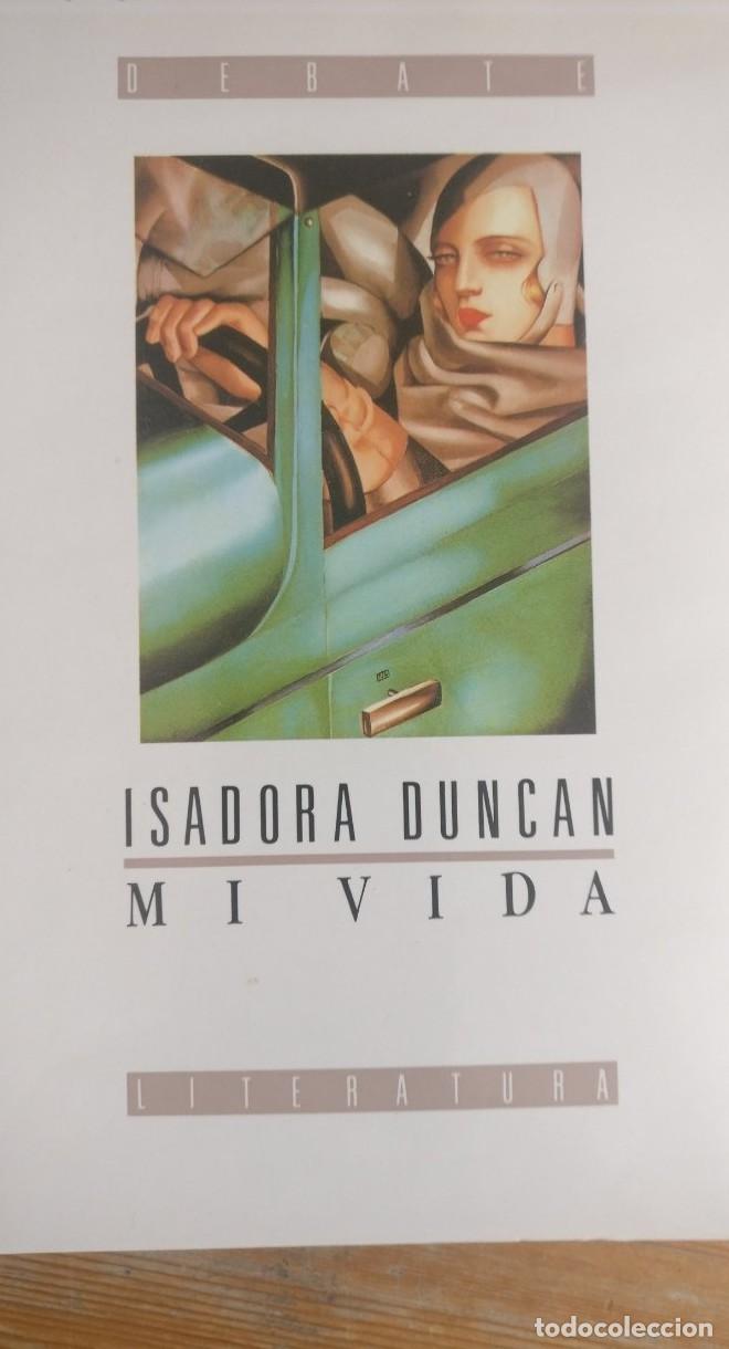 B&uuml;cher: MI VIDA DUNCAN, ISADORA DEBATE 1988 374pp -