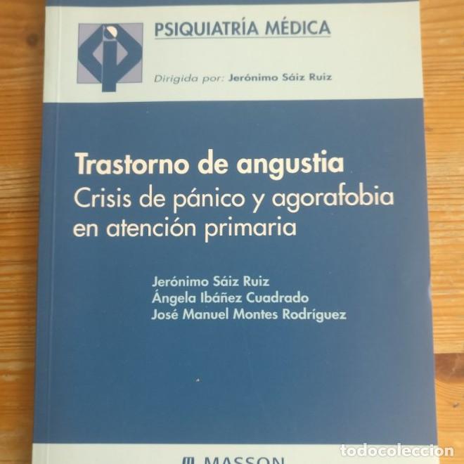 Livres: Trastorno de angustia - crisis de panico y agorafobia en atencion - Angela Iba&ntilde;ez Cuadrado