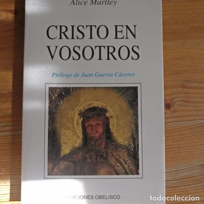 Libros: Cristo en vosotros Alice Martley Publicado por Ediciones Obelisco (1994) 138pp -