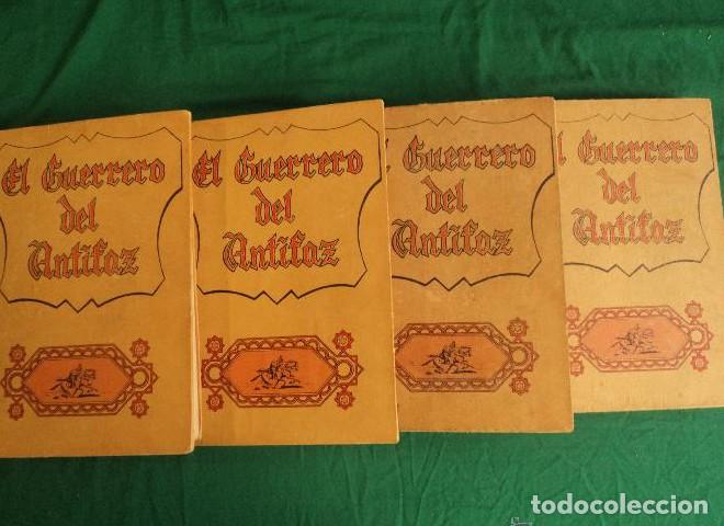 Livres: EL GUERRERO DEL ANTIFAZ. ED. VALENCIANA. 4 VOL, 1972 -