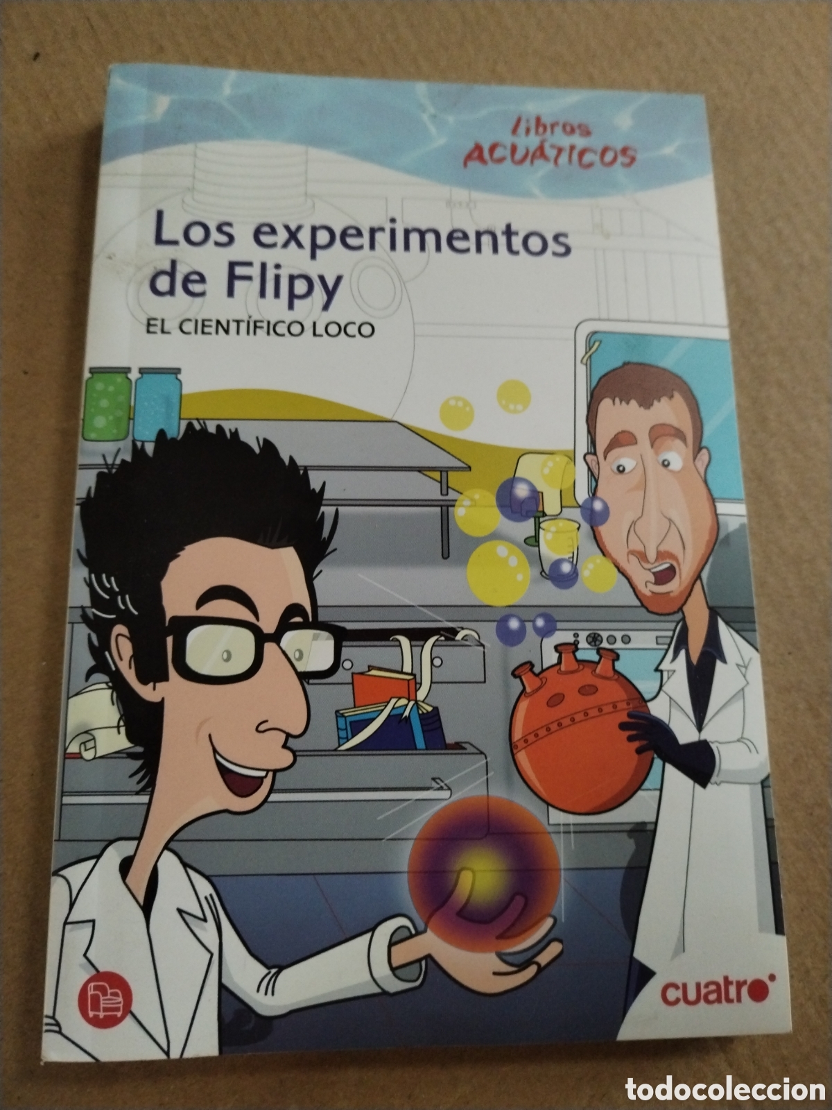 Libros: LOS EXPERIMENTOS DE FLIPY - ACUATICO - DEBOLSILLO. CL - Foto 1
