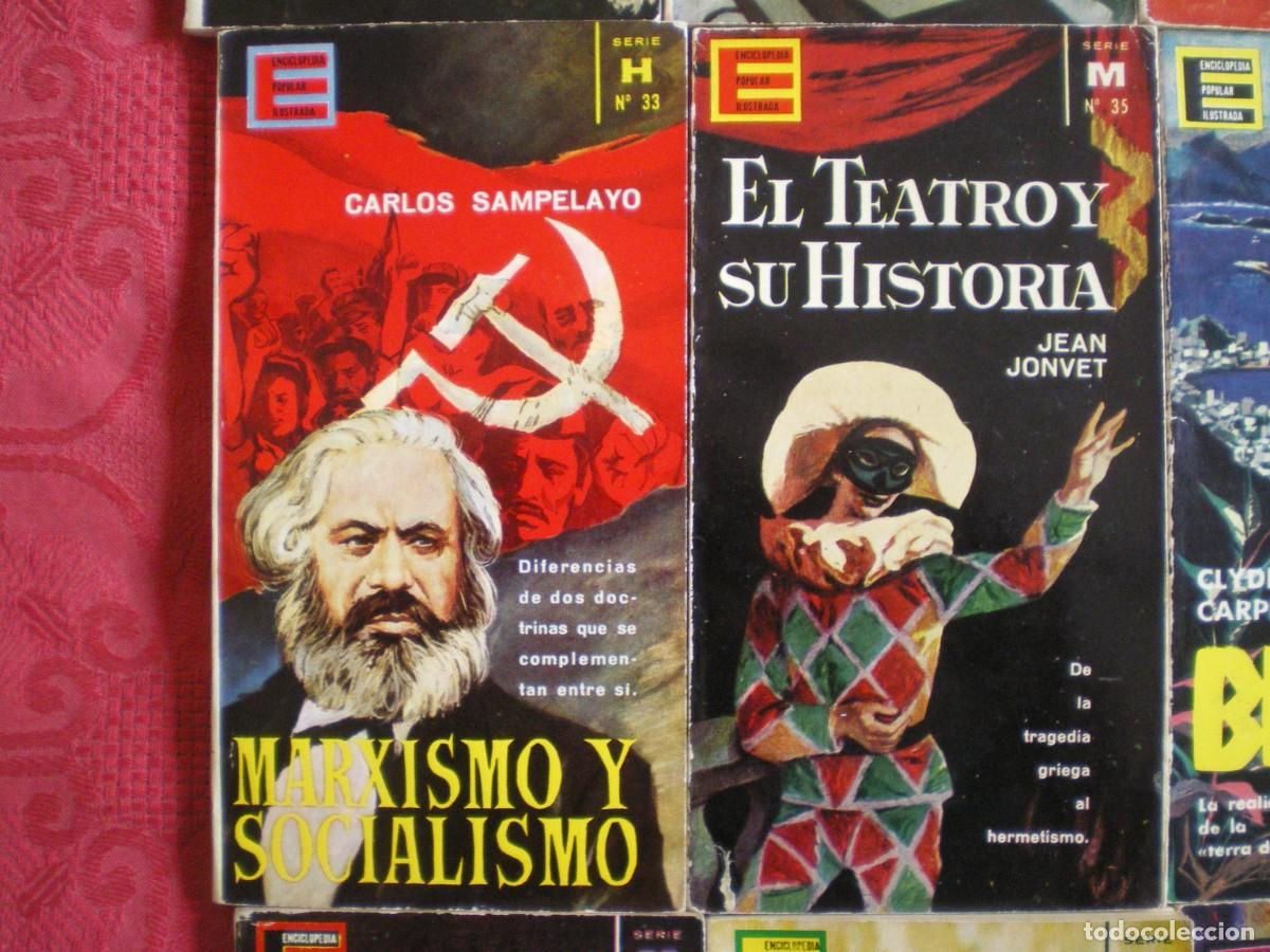 Libros: ENCICLOPEDIA POPULAR ILUSTRADA. LOTE DE 18 TOMOS. - Foto 5