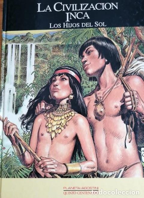 books: RELATOS DEL NUEVO MUNDO.(GRAN TAMA&Ntilde;O: 41 X 32 CTM. APROX.) LOS HIJOS DEL SOL. LA CIVILIZACI&Oacute;N INCA.