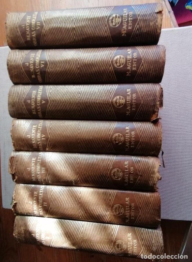 Libros: OBRAS COMPLETAS. JACINTO BANEVENTE. 7 VOl. 1 al 7 incluidos.AGUILTAR. 1 &ordm; ed.1940 -