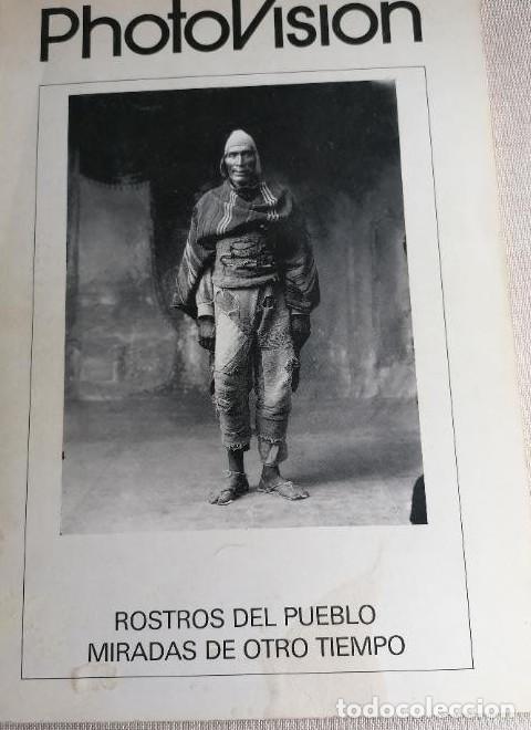Livres: N&uacute;mero 3. Rostros del pueblo. Miradas de otro tiempo - REVISTA PHOTOVISION -