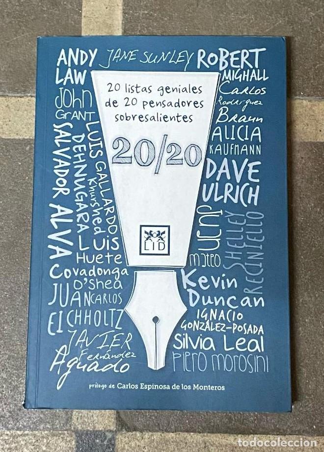 Libros: 20/20. 20 listas geniales de 20 pensadores sobresalientes. Alva, Salvador. -