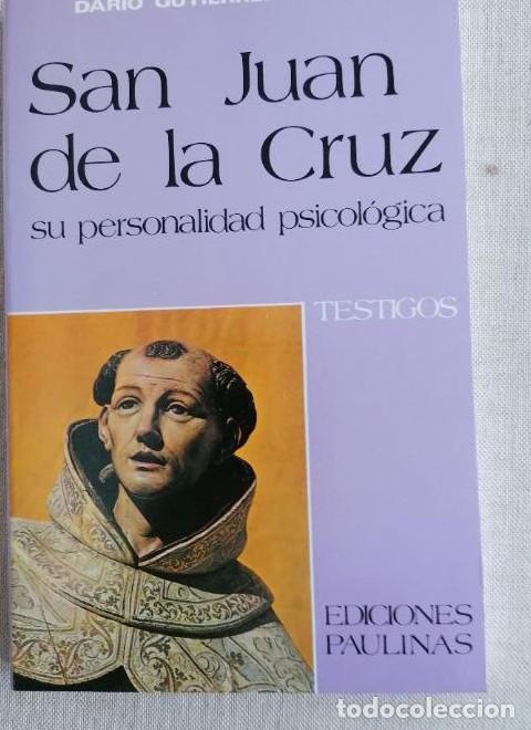 B&uuml;cher: San Juan de la Cruz. Su personalidad psicol&oacute;gica. Guti&eacute;rrez Mart&iacute;n. Paulinas. 1990 180pp nuevo -