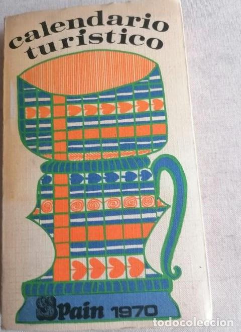 Livres: CALENDARIO TURISTICO - SPAIN - A&Ntilde;O 1970 - 460 PAGINAS, ESCRITO EN INGLES - -