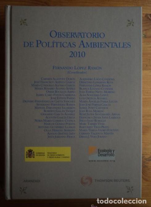 Livres: Observatorio de Pol&iacute;ticas Ambientales 2010 (Especial) - Fernando L&oacute;pez Ram&oacute;n