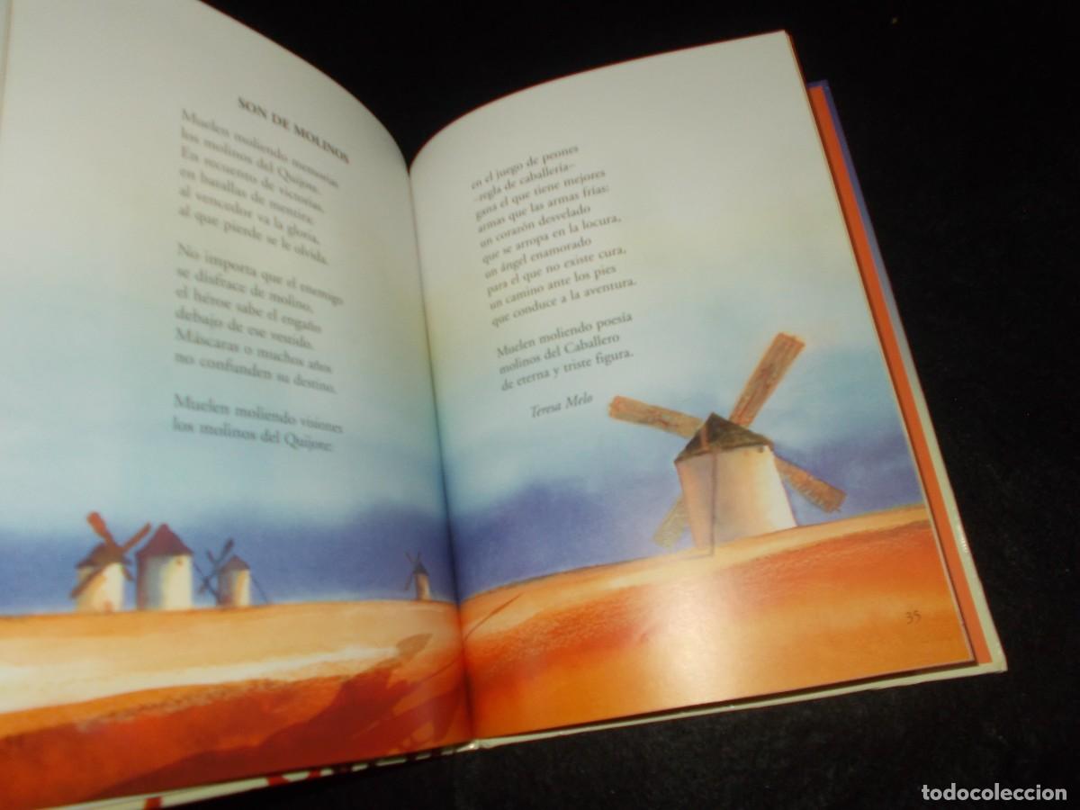 Libros: DON QUIJOTE CABALGA ENTRE VERSOS. Everest 2006. Libro - Foto 4