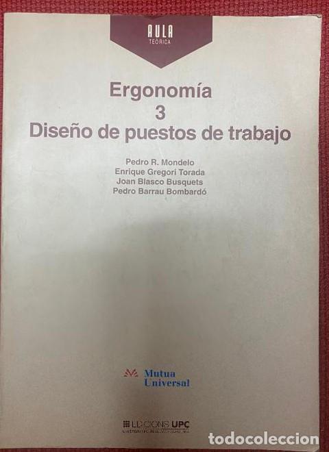 B&uuml;cher: Ergonomia 3: dise&ntilde;o de puestos de trabajo: - Mondelo Gregori