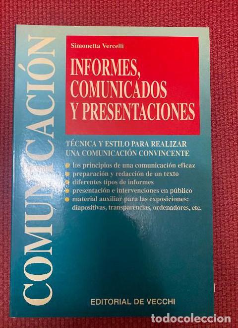 Livros em segunda m&atilde;o: Informes, comunicados y presentaciones - Simonetta Vercelli