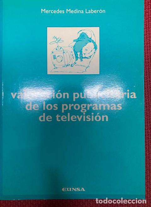 Libros: Valoraci&oacute;n publicitaria de los programas de televisi&oacute;n (Comunicaci&oacute;n) - Mercedes Medina Laberon