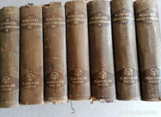 B&uuml;cher: Obras completas Benavente. 6 Tomos . Ed. aguilar. Buen uso. -